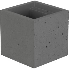 Светильник настенный СВВ-008-115 (размер 115х115х115, макс. 40W) бетон