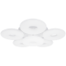 Люстра світлодіодна Hopfen Ring з пультом ДК 110 Вт білий