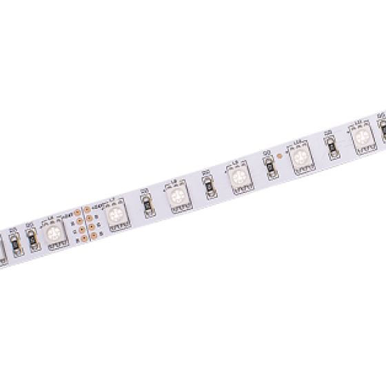 Стрічка світлодіодна HOPFEN 5050, 60 LED/m, 24V, 14.4W, RGB