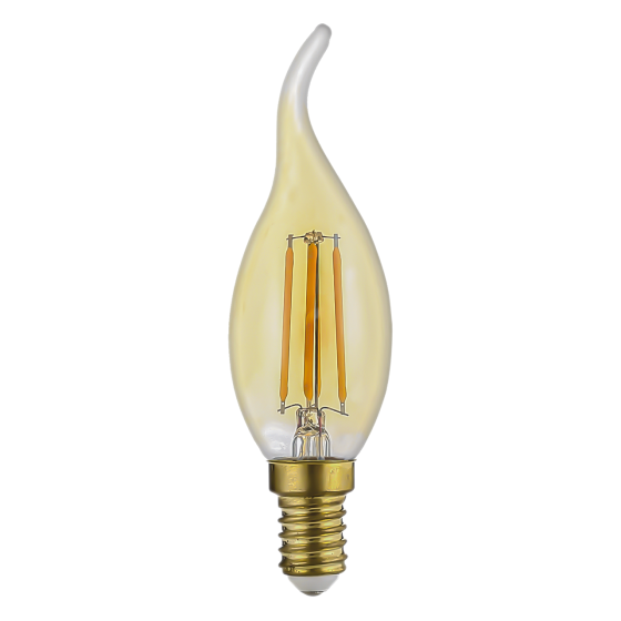 Лампа светодиодная HOPFEN FL-CF35 4W E14 2800K-A