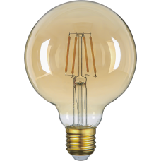 Лампа світлодіодна Hopfen FIL Amber G95 8 Вт E27 2800 К 220 В жовта