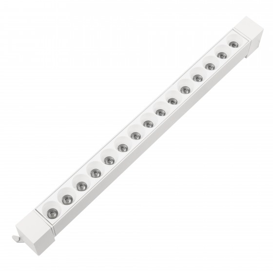 Світильник трековий LED LINIE-34L-WH 34Вт, 4200K, 3230Лм, 38°, 220В, 388x30мм, білий,алюміній,HOPFEN