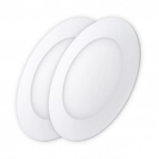 Світильник LED DL20 20W R 5000K, Ø206мм, круглий, білий, 2 шт в упаковці LUNA HOME