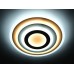 Светильник LED GUNGNER 90Вт, 3000-6000К, 300-9540 Лм, с пультом ДУ+Aurora Borealis RGB, Ø480мм, белый, алюминий/акрил, HOPFEN