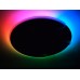 Світильник LED GIPFEL 80Вт, 3000-6000К, 300-5200 Лм, з пультом ДК+Aurora Borealis RGB, Ø500мм, білий, алюміній/акріл, HOPFEN