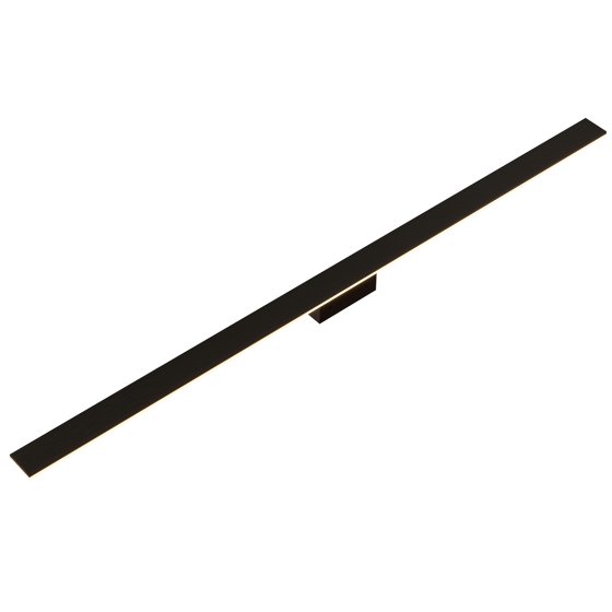 Світильник настінно-стельовий декоративний LED FA 18Вт, 4000К, 1800 Лм, 1200х60х50мм, чорний, алюмін