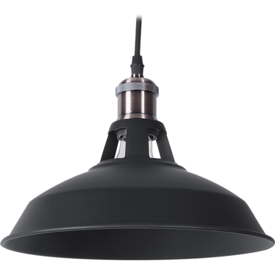 Светильник HOPFEN LOFT CAP BK (E27, max 40W)