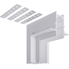 Комплектующие для трековых светильников - Угловой соединитель B003-20-IN (Embedded inside corner) WH