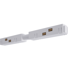 Комплектующие для трековых светильников - Соединитель питания жесткий (Pass-through module B007) WT