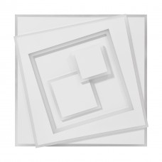 Світильник LED ALBER 110S 110Вт, WH, 2700-6500К,300-7705Лм, пульт ДУ, 500x500x65мм, NEW ARTIER