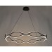 Люстра LED Astrid-132Вт BK, 132W, 3000-6400К, 300-11220lm, 1000мм, алюм., черный, д/к, ULLATUS