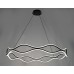 Люстра LED Astrid-132Вт BK, 132W, 3000-6400К, 300-11220lm, 1000мм, алюм., черный, д/к, ULLATUS
