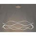 Люстра LED Astrid-132Вт WH, 132W, 3000-6400К, 300-11220lm, 1000мм, алюм., белый, д/к, ULLATUS