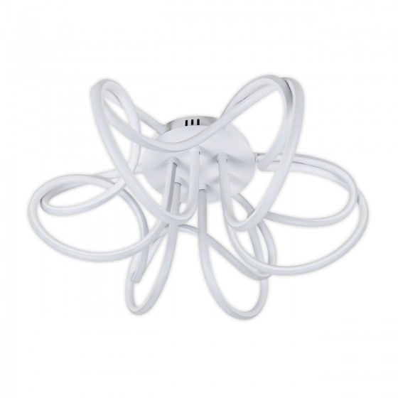 Люстра LED Astrid-148Вт WH, 148W, 3000-6400К, 300-12580lm, 575мм, алюм., белый, д/к, ULLATUS