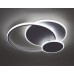Люстра LED Auren-72 WH 72Вт, 3000-6400К, 300-6120 Лм, пульт ДУ, 505×460х65мм, белая, ULLATUS