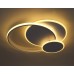 Люстра LED Auren-72 WH 72Вт, 3000-6400К, 300-6120 Лм, пульт ДУ, 505×460х65мм, белая, ULLATUS