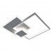 Люстра LED Auren-84 WH 84Вт, 3000-6400К, 300-7140 Лм, пульт ДУ, 500×500х70мм, белая, ULLATUS