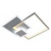 Люстра LED Auren-84 WH 84Вт, 3000-6400К, 300-7140 Лм, пульт ДУ, 500×500х70мм, белая, ULLATUS