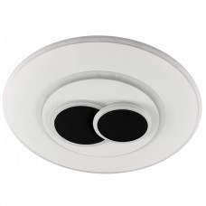 Люстра LED Bruni-80 BK 80Вт, 3000-6400К, 300-6800 Лм, пульт ДУ, 460×60мм, черная, ULLATUS