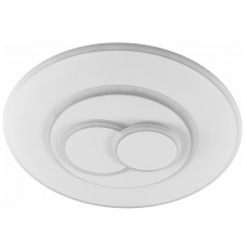 Люстра LED Bruni-80 WH 80Вт, 3000-6400К, 300-6800 Лм, пульт ДУ, 460×60мм, белая, ULLATUS