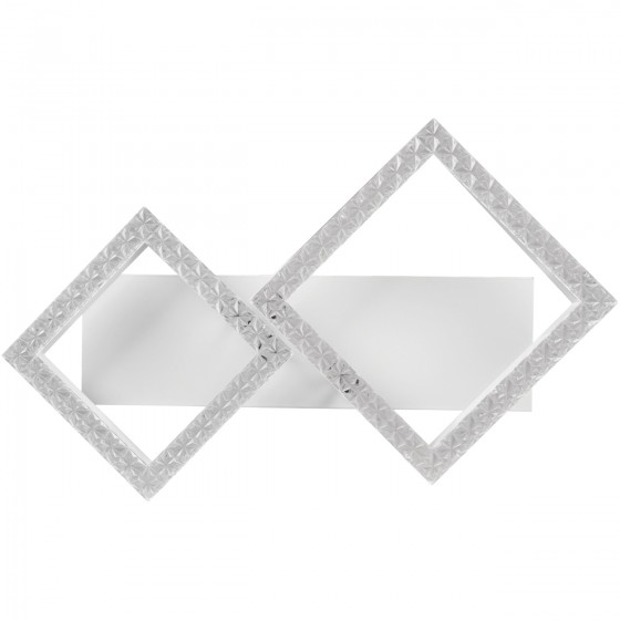 Люстра LED Christy-S-28Вт WH, 3000-6000К, 300-2240 Лм, пульт ДУ, 520х310х85мм, біл. NEW ARTIER