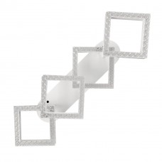 Люстра LED Christy-S-55Вт WH, 3000-6000К, 300-4400 Лм, пульт ДУ, 810х255х85мм, біл. NEW ARTIER