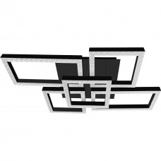 Люстра LED Christy-S-88Вт BK, 3000-6000К, 300-7040 Лм, пульт ДУ, 730х470х120мм, чор. NEW ARTIER