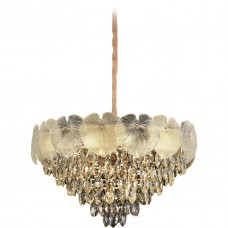 Люстра подвесная хрустальная Cris-Art Vela GL E14x19 A+B, 750x400мм, золото, метал, NEW ARTIER