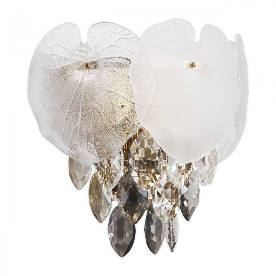 Бра хрустальная Cris-Art Vela GL E14x3, 300х300мм, золото, метал, NEW ARTIER