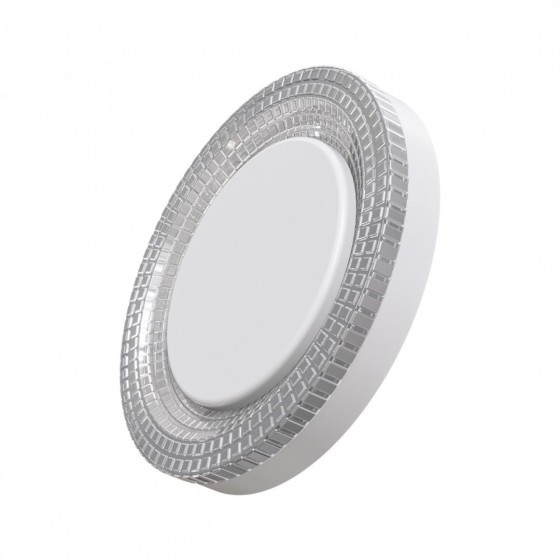 Светильник LED ELIN 25R 25Вт, 2500 Лм, 4500К, 180мм, білий, ULLATUS