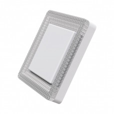 Светильник LED ELIN 25S 25Вт, 2500 Лм, 4500К, 180x180мм, білий, ULLATUS