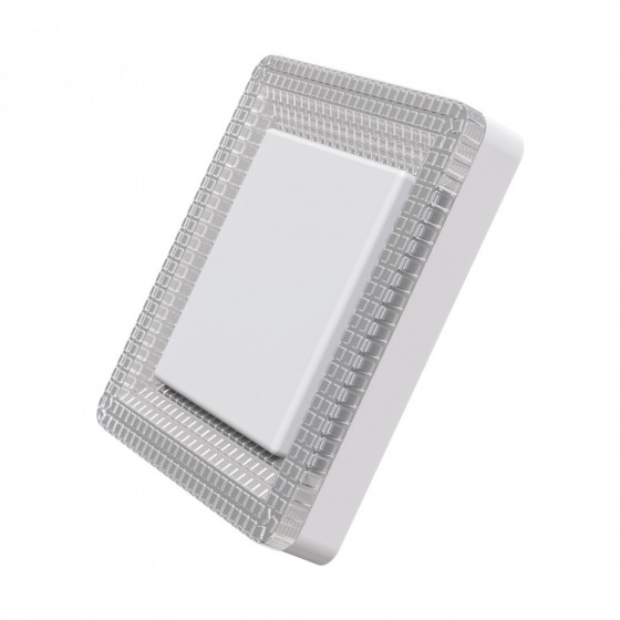Светильник LED ELIN 25S 25Вт, 2500 Лм, 4500К, 180x180мм, білий, ULLATUS