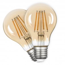 Лампа FIL ULLATUS A60 8W E27 2800K-A 640 Lm 2 шт/уп