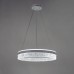 Люстра LED Krona-78Вт WH, 78W, 3000-6400К, 300-6630lm, 500×84мм, алюм., белый, д/к, ULLATUS