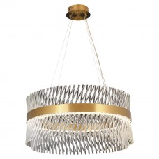 Люстра подвесная хрустальная LED Cris-Art Orbiton 60Вт AB, 3000-6000К, 4800Лм  800x300мм NEW ARTIER