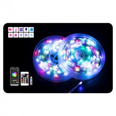 Гірлянда LED EVENTYR RGB 50 LED, 2700-6500К, 8 Вт, DC5V, з пультом ДК, USB+Bluetooth app control, IP68, 5 метрів, V-Watt