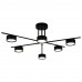 Светильник LIV GX53 C-6 BK, 6xGX53,720x700x263мм, черный, ULLATUS