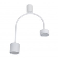 Светильник LIV GX53-2 CL WH, 2xGX53, 343x85x488мм, белый, ULLATUS