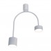 Светильник LIV GX53-2 CL WH, 2xGX53, 343x85x488мм, белый, ULLATUS