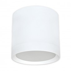 Светильник накл ТУБУС LIV GX53-S WH, 1х35 Вт GX53, 80x85мм, белый, +пружинное крепление, ULLATUS