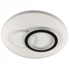 Люстра LED Lyra-88 WH 88Вт, 3000-6400К, 300-6800 Лм, пульт ДУ, 460×60мм, белая, ULLATUS