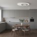 Люстра LED Lyra-88 WH 88Вт, 3000-6400К, 300-6800 Лм, пульт ДУ, 460×60мм, белая, ULLATUS