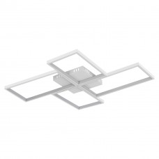 Люстра LED Martin-100Вт WH, 3000-6000К, 300-8000 Лм, пульт ДУ, 800х600х60мм, біл. NEW ARTIER