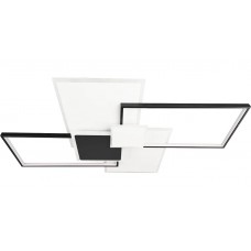 Люстра LED Martin-160Вт BK, 3000-6000К, 300-12800 Лм, пульт ДУ, 1100х700х75мм, чер. NEW ARTIER