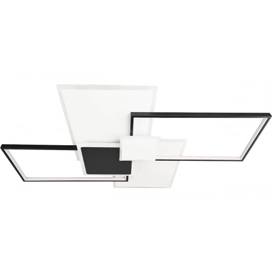 Люстра LED Martin-160Вт BK, 3000-6000К, 300-12800 Лм, пульт ДУ, 1100х700х75мм, чор. NEW ARTIER