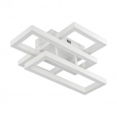 Люстра LED RIKDOM-60-WH 60Вт, 3000-6000К, 300-4800 Лм, пульт ДУ, 450×345мм, білий, метал, V-WATT