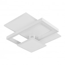 Люстра LED RIKDOM-62-WH 62Вт, 3000-6000К, 300-4960 Лм, пульт ДУ, 380×345мм, білий, метал, V-WATT