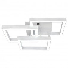 Люстра LED RIKDOM-65-WH 65Вт, 3000-6000К, 300-5200 Лм, пульт ДУ, 415×360мм, білий, метал, V-WATT