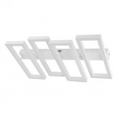 Люстра LED RIKDOM-75-CL-WH 75Вт, 3000-6000К, 300-6000 Лм, пульт ДУ, 570×345мм, білий, метал, V-WATT