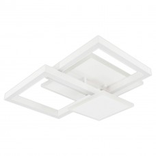 Люстра LED RIKDOM-75-WH 75Вт, 3000-6000К, 300-6000 Лм,пульт ДУ, 405×335мм, білий, метал, V-WATT